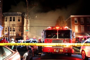 Veteran firefighter killed in roof collapse during Queen Village blaze