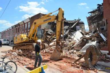 City says gas leak may not be culprit of Whitman explosion