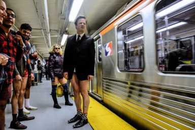PHOTOS: No Pants Subway Ride Philadelphia 2014