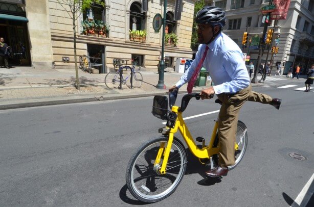 Mayor Nutter starts bike board, coalition thinks down the road