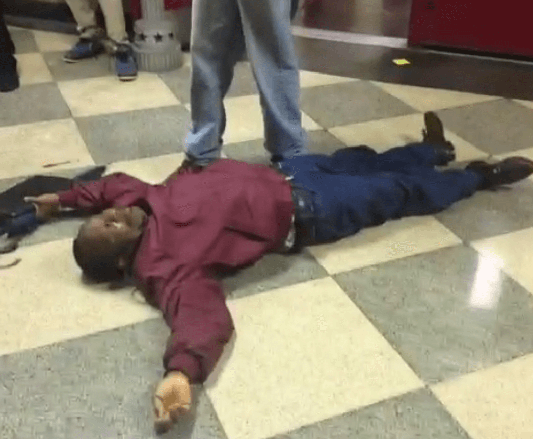 Video: student bodyslams teacher at Bartram High