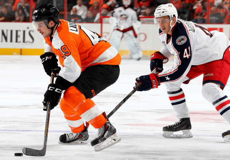 Scott Laughton gives Flyers a look into the future