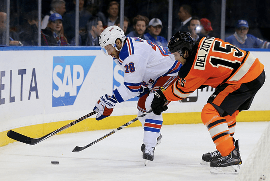 Michael Del Zotto’s return the latest chapter in Rangers-Flyers rivalry