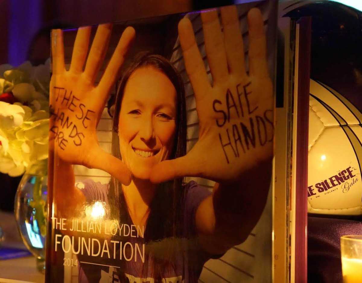 Former goalie’s new foundation fights domestic violence