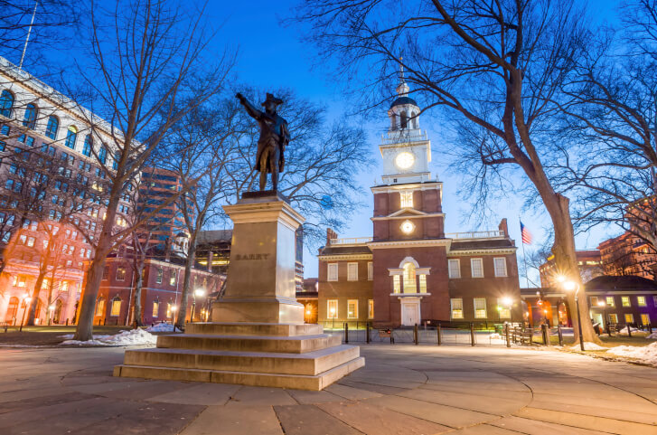 Philadelphia at Night