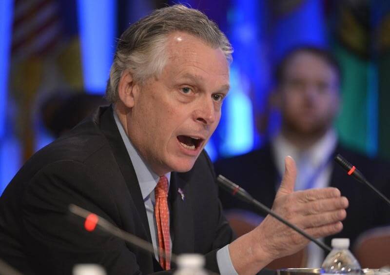 Virginia governor envisions economy for state’s ‘new reality’