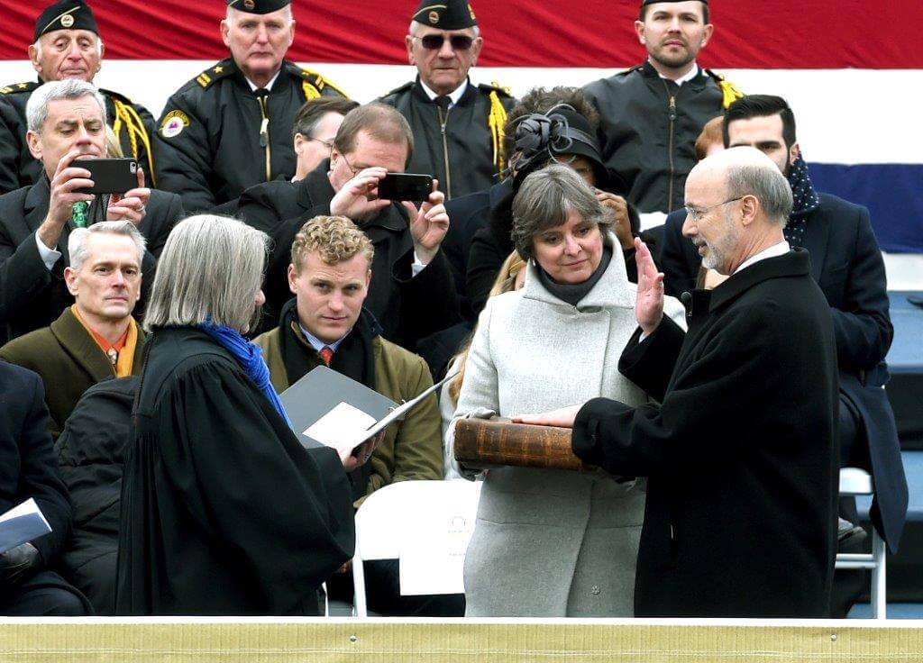 Tom Wolf eyes schools, jobs and wages in inaugural address