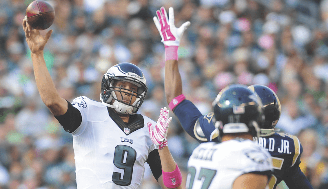 Three teams interested in trading for Nick Foles
