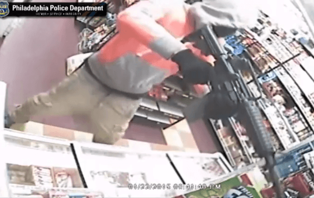 Police seek thieves armed with AR-15 rifle