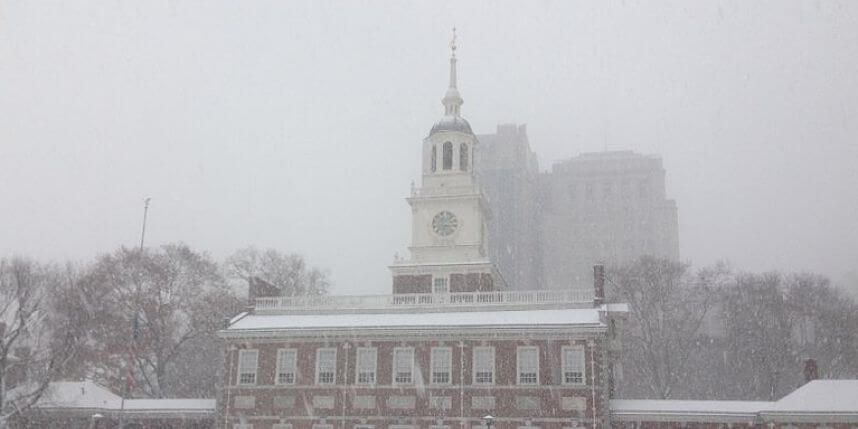 Philadelphia freedom from worst of winter blasts forecast to continue