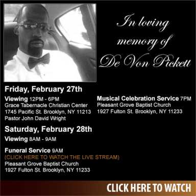 Farewell Day Day: Minaj’s slain tour manager De’Von Pickett laid to rest