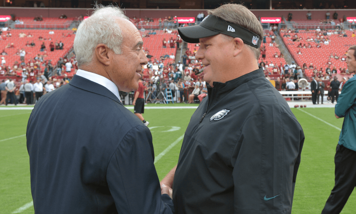 Eagles owner Jeffrey Lurie says ‘let Chip be Chip,’ supports Kelly’s vision