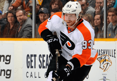 Flyers’ Jakub Voracek still skating after scoring title