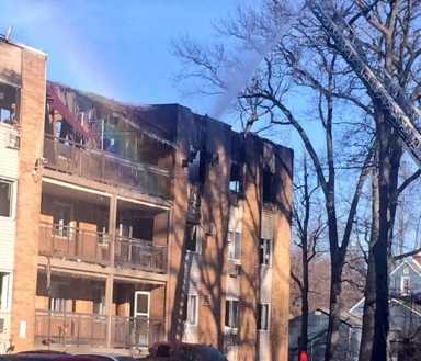 Philly mayhem: Fire aftermath, Burlington bus crash, deadbeats nabbed
