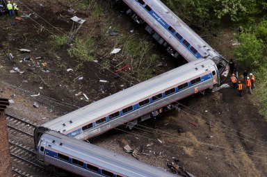 Philadelphia train crash engineer lays low as scrutiny heats up