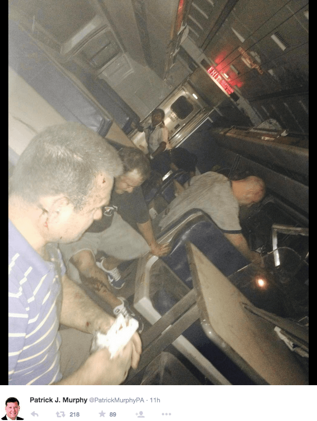 Impact: The horrific moment when Amtrak 188 flew off the rails