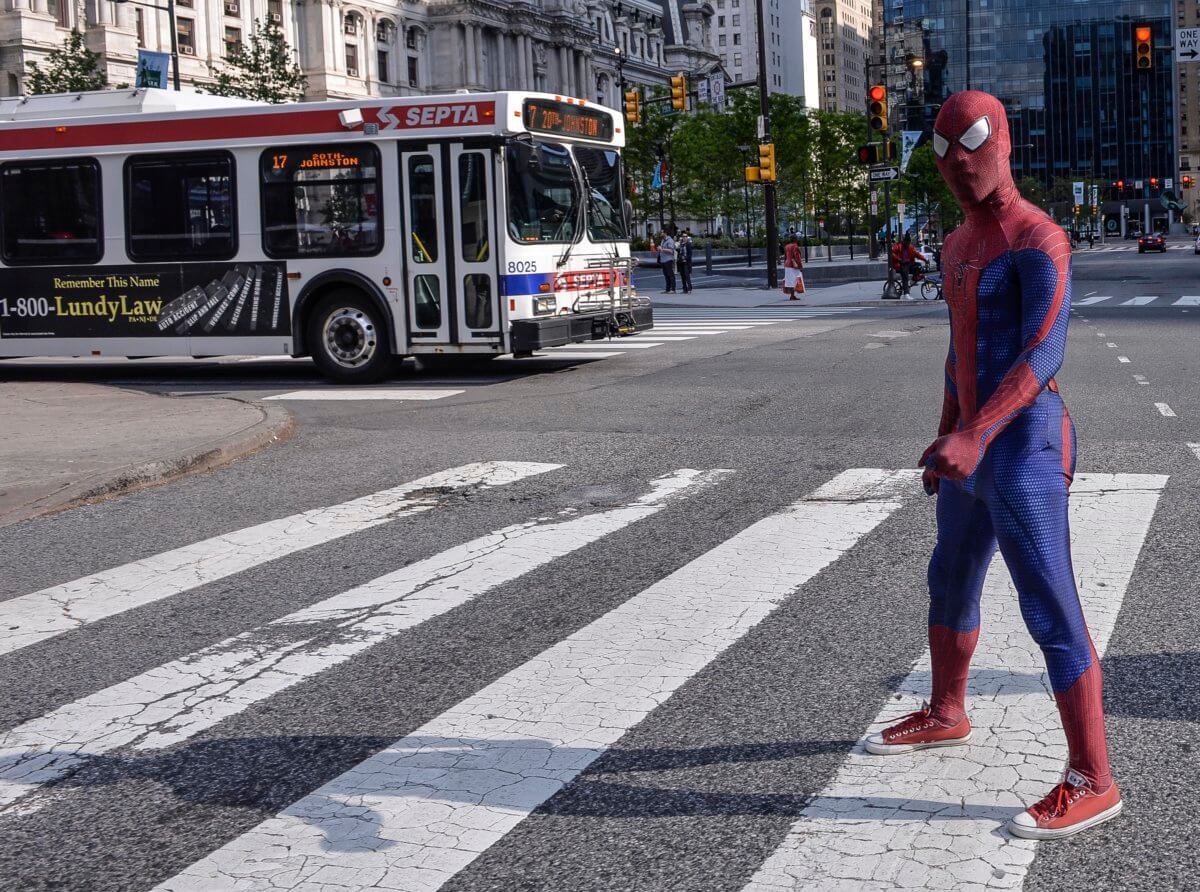 Philly Spidey: behind the mask, a desire to do good