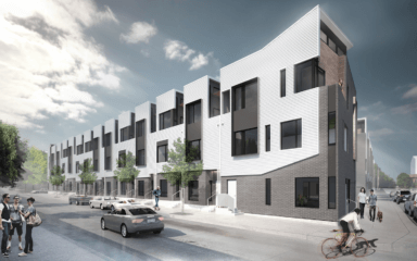 Franklin Court townhomes going up in unlikely location