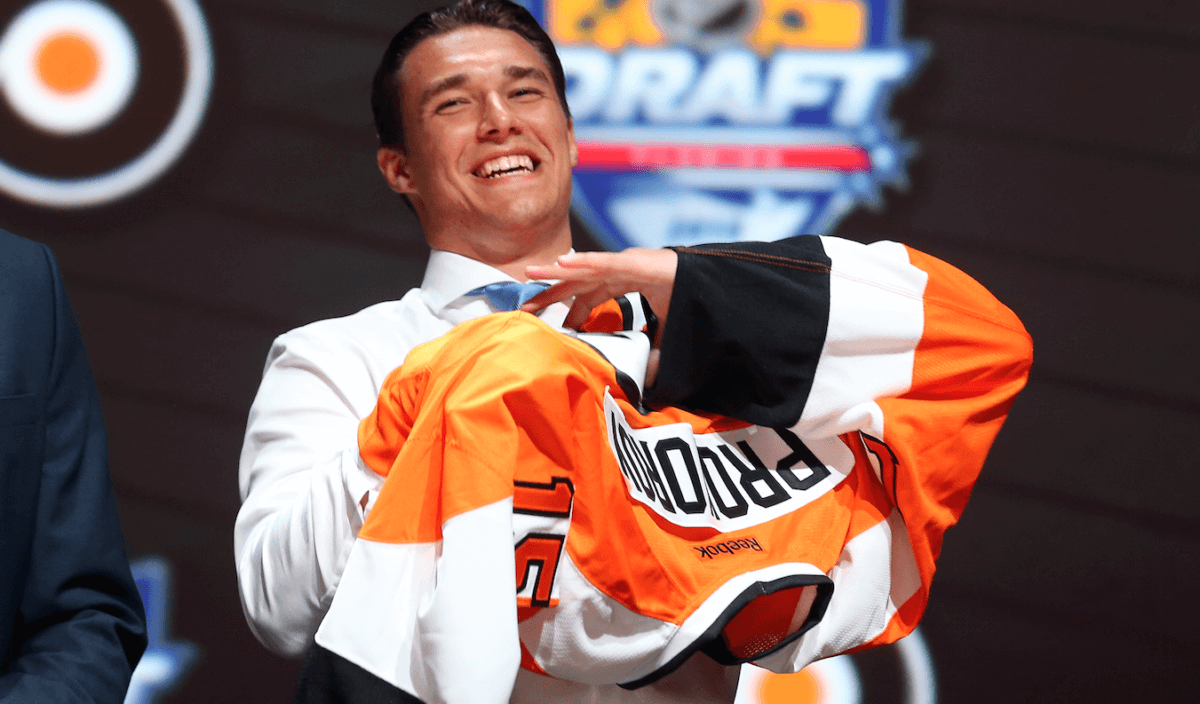 Flyers first round picks feel the love at Development Camp