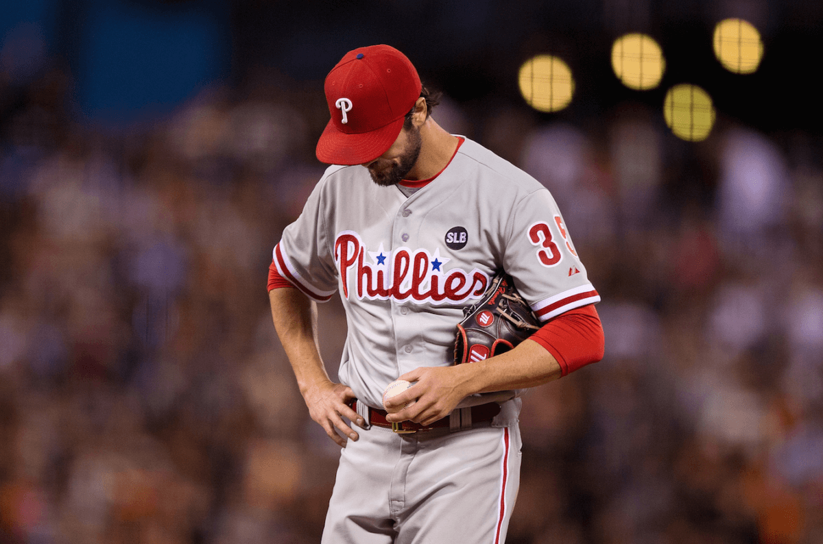 For Phillies, Cole Hamels’ stock falls as Jeff Francoeur’s rises