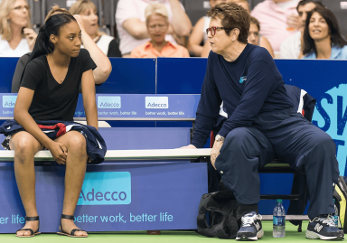 Phemon Mo’ne Davis, legend Billie Jean King share special bond