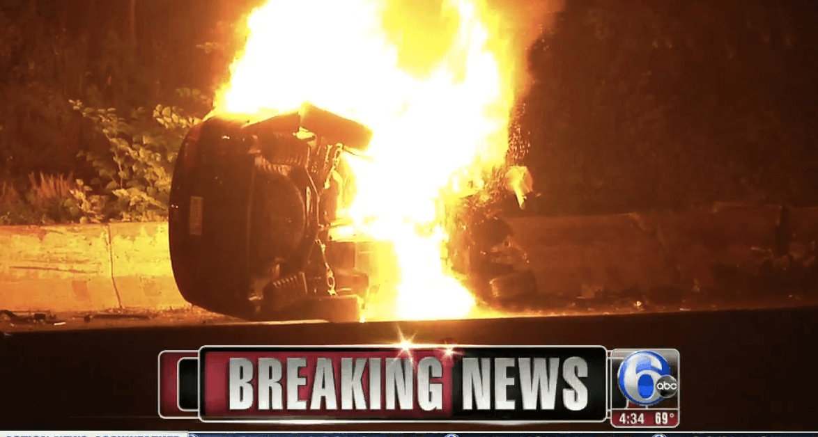 Fiery wreck on Schuylkill Expressway kills 3