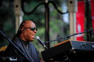 Stevie Wonder plays a free concert in Philadelphia’s Dilworth Park