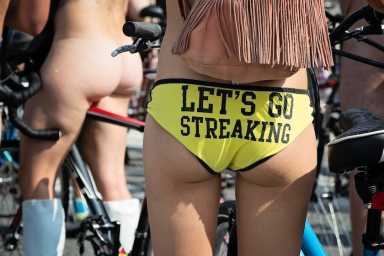 PHOTOS: Philly Naked Bike Ride 2015 (NSFW)