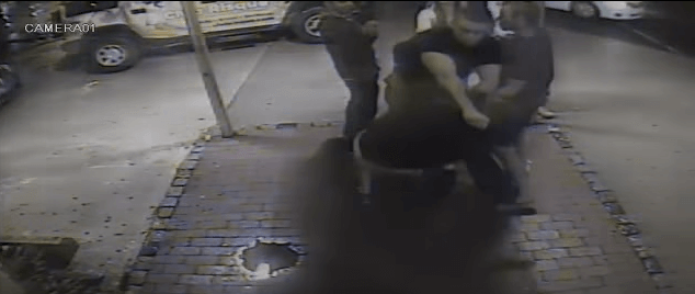 VIDEO: Cops hunt South Philly strip club brawler