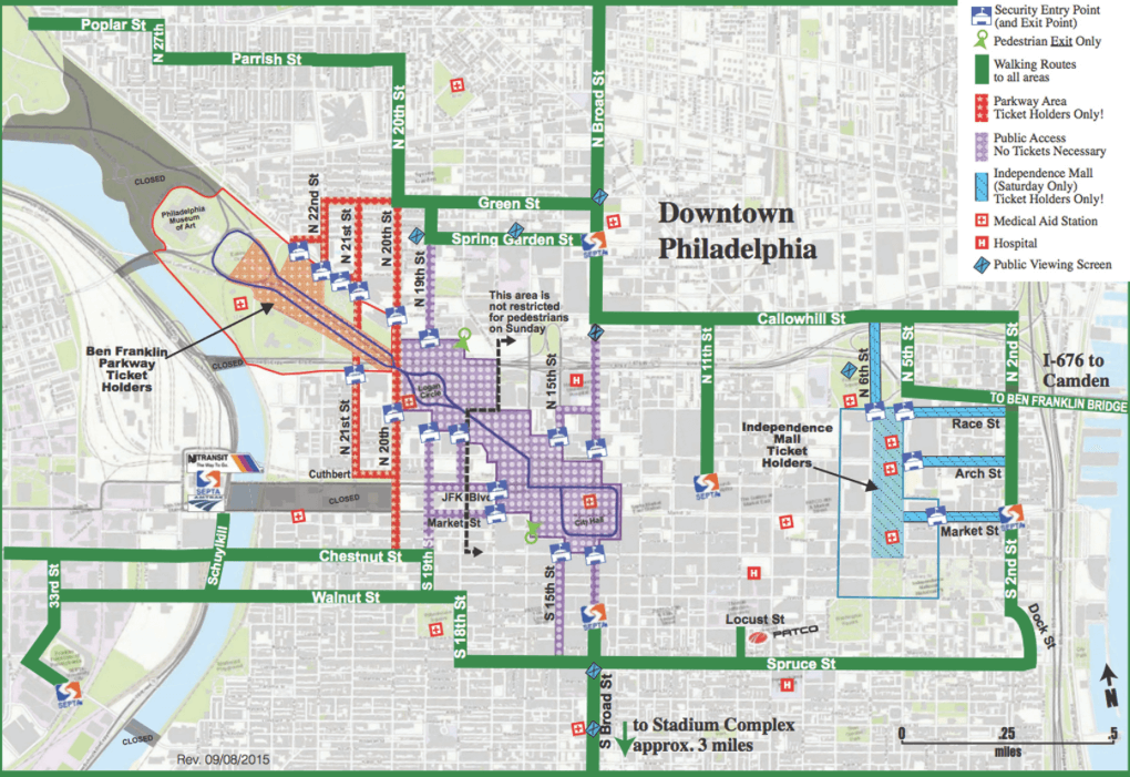 How to see the Pope in Philly