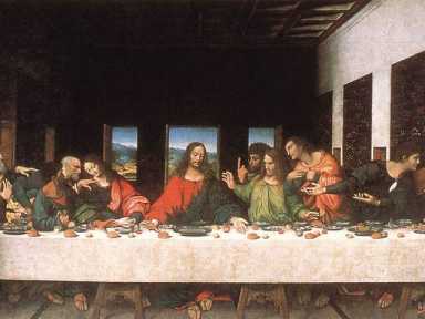 Toddler falls from window, lands on ‘Last Supper’ painting, survives