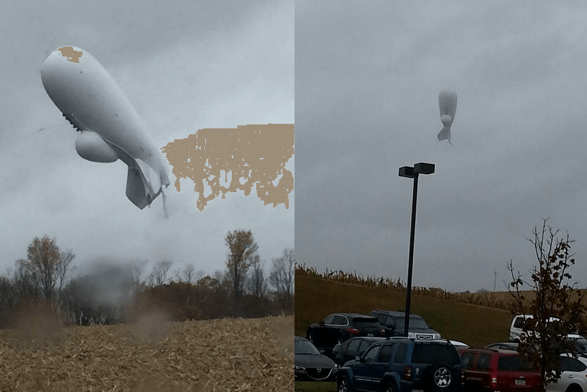 Blimpgate: Runaway naval blimp knocks out power lines in Central Pa.