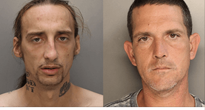 Tipsters help police catch two accused of stealing refrigerator