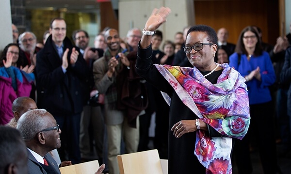 Swarthmore inaugurates first African-American president