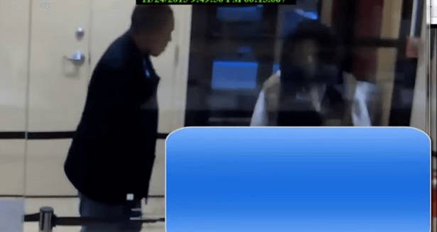 Police seek suspect in possible bank abduction