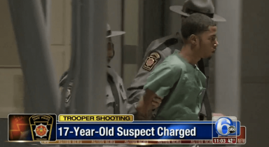 Teen charged in Center City trooper shooting