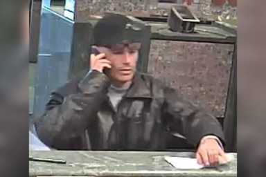 PHOTO: Police release new image of suspected bank robber