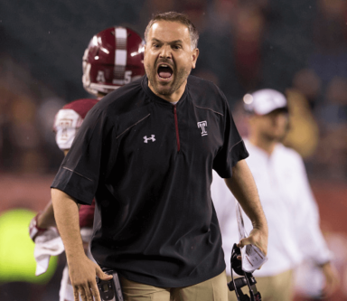 Temple football extends Matt Rhule as coach in no-brainer decision