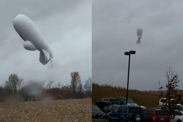 Giant blimp that flew over Pennsylvania loses funding