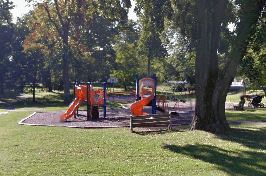 Man found hanging in park as students arrive at nearby schools