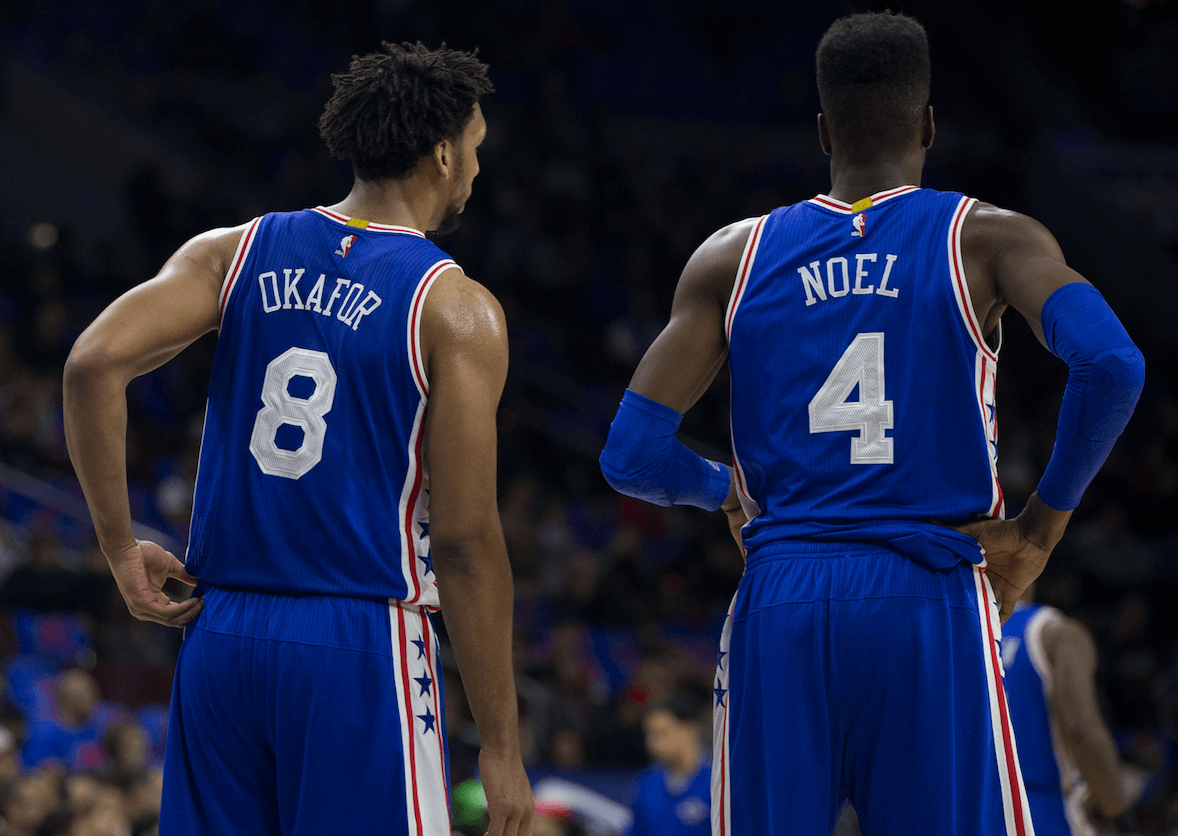 76ers’ Nerlens Noel, Jahlil Okafor owe part of their success to Ish Smith