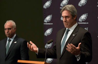 Doug Pederson is happy to be back home in Philadelphia