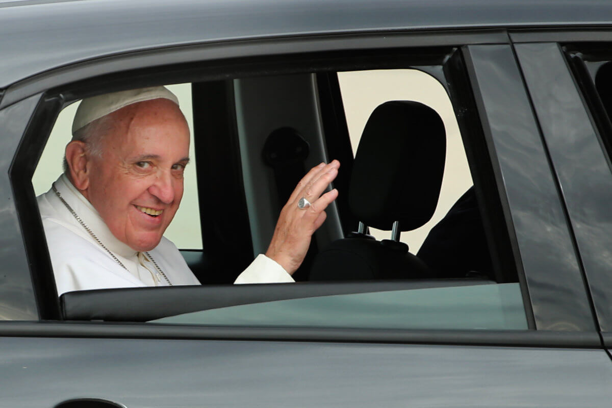 Holy Father’s wheels to go up on the auction block