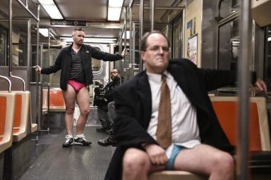 PHOTOS: No Pants Subway Ride Philly 2016