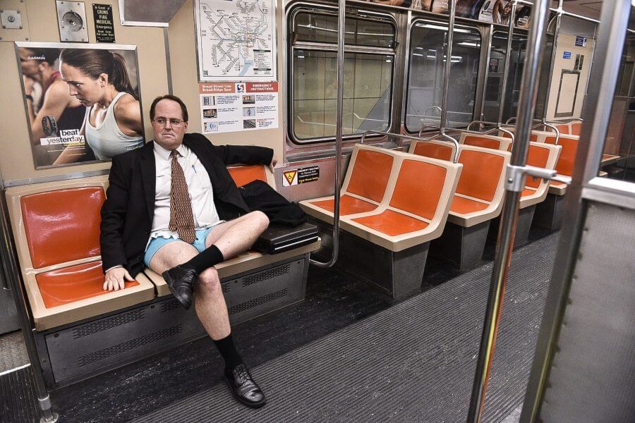 Bare it all this Sunday on the No Pants Subway Ride