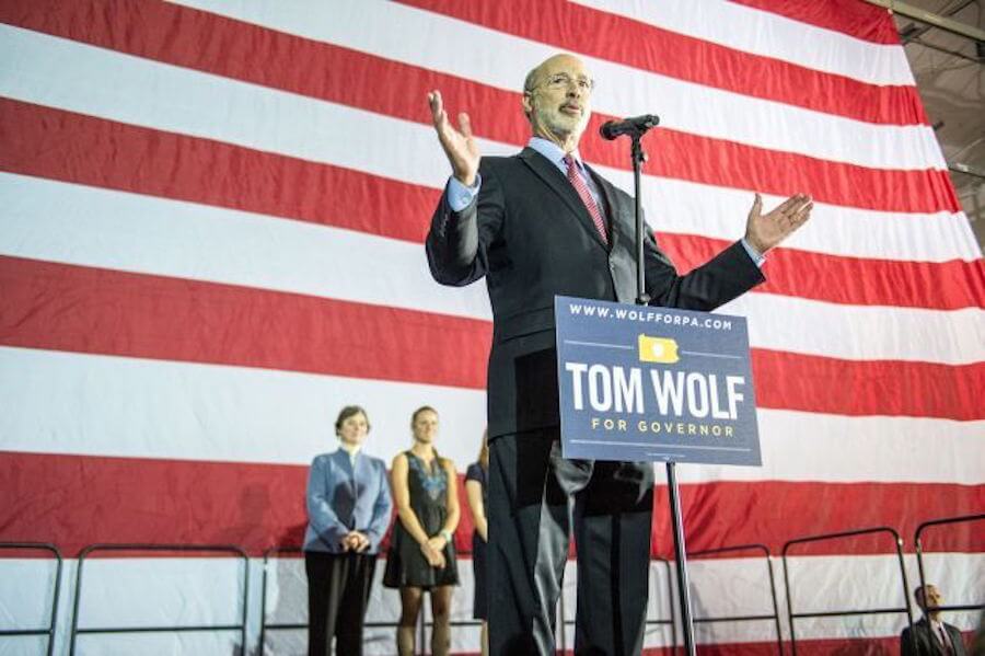 Gov. Wolf announces that he has cancer