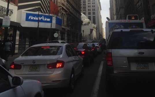 Anti-Uber protests snarl Center City traffic