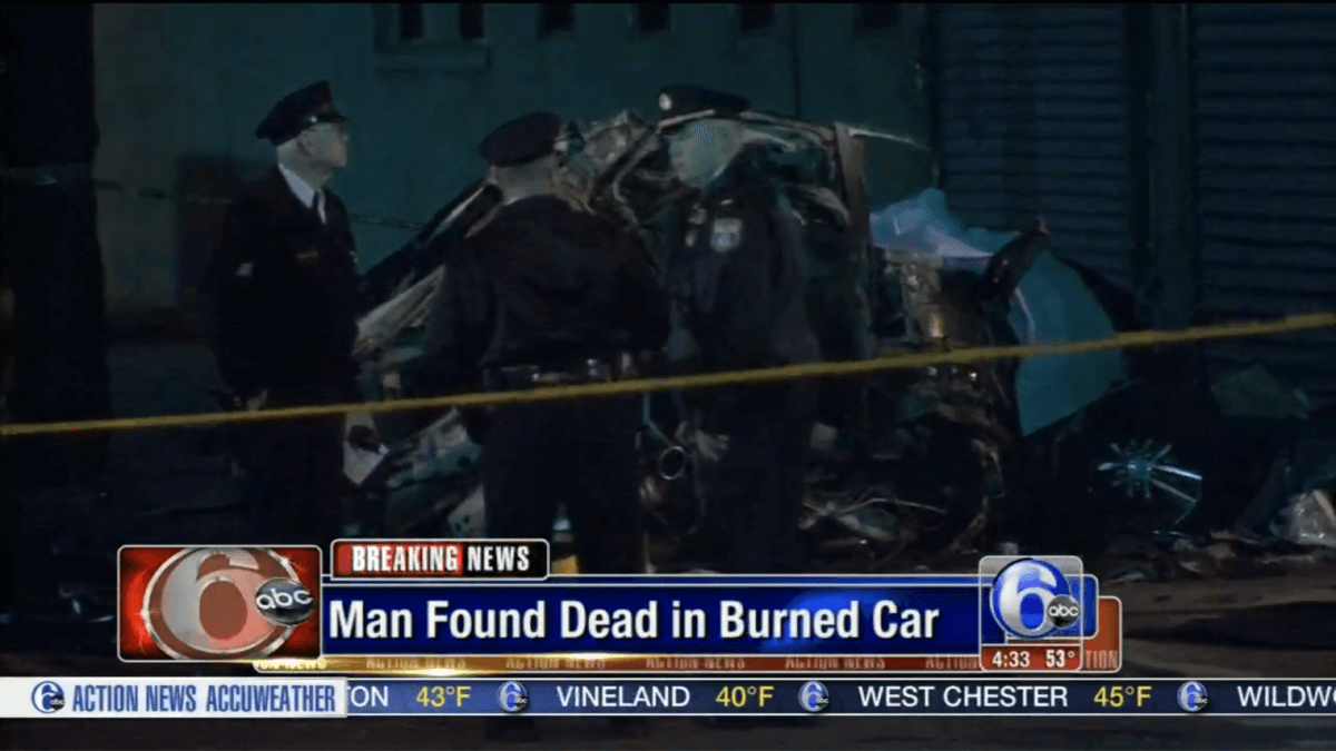 Driver burned beyond recognition in Kensington car accident