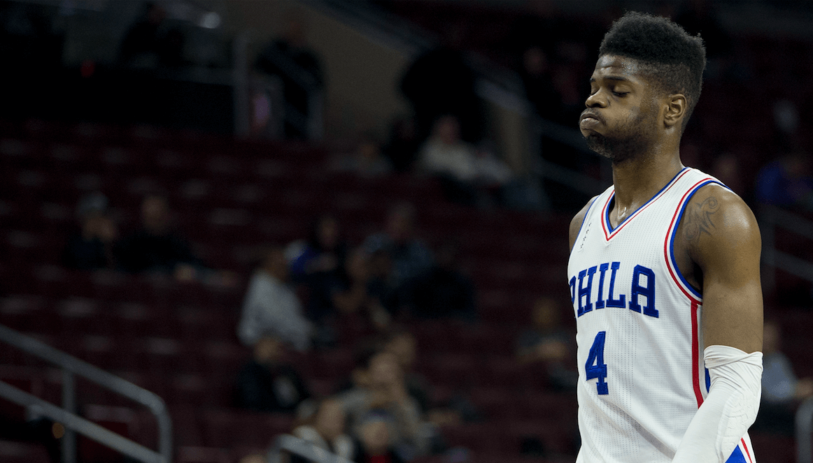 Battered, determined Nerlens Noel continues to push through dreary season