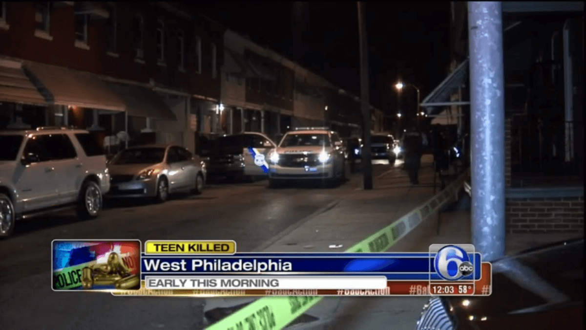 Teen girl killed by stray bullet in West Philly